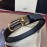 Montblanc New Calf Leather Gold Pin Buckle 30mm Belt
