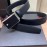 Montblanc New Black Calf Leather Square Buckle 30mm Belt