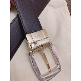 Montblanc Double Side Calf Leather Pure Copper Buckle 32mm Belt For Men