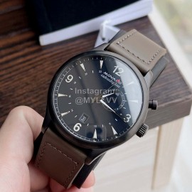 Movado 44mm Dial Sapphire Crystal Watch Brown