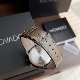 Movado 44mm Dial Sapphire Crystal Watch Brown