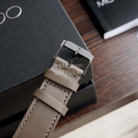 Movado 44mm Dial Sapphire Crystal Watch Brown