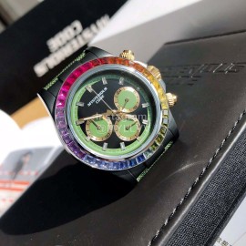 Mysterious Code Sapphire Glass Quartz Watch Green