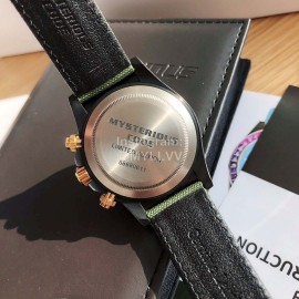 Mysterious Code Sapphire Glass Quartz Watch Green