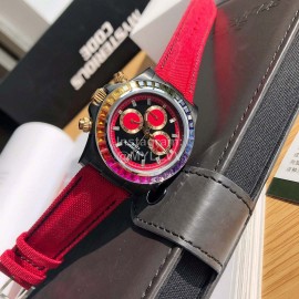 Mysterious Code Sapphire Glass Quartz Watch Red