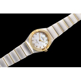 Omega G Factory Fashion 25mm Dial Quartz Watch For Women