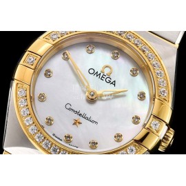 Omega G Factory Fashion 25mm Dial Quartz Watch For Women