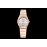 Omega G Factory Diamond 25mm White Dial Quartz Watch For Women