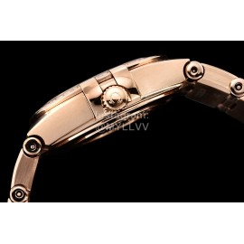 Omega G Factory Diamond 25mm White Dial Quartz Watch For Women