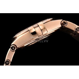 Omega G Factory Diamond 25mm White Dial Quartz Watch For Women