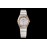 Omega G Factory 25mm White Dial Quartz Watch For Women Silver
