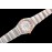 Omega G Factory 25mm White Dial Quartz Watch For Women Silver
