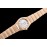Omega G Factory 25mm White Dial Quartz Watch For Women Rose Gold