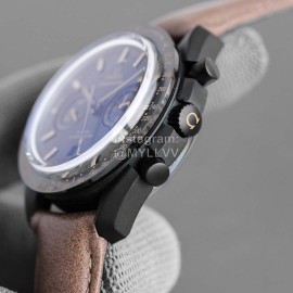 Omega Luminous Mechanical Watch For Men Brown