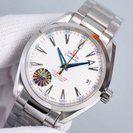 Omega 316l Steel Case Sapphire Crystal Watch