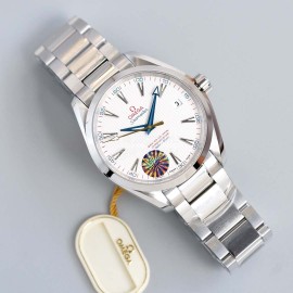 Omega 316l Steel Case Sapphire Crystal Watch