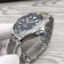 Omega Aqua Terra Black Dial Mechanical Watch For Men