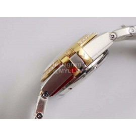 Omega 29mm Dial Diamond Steel Strap Watch