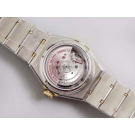 Omega 29mm Dial Diamond Steel Strap Watch