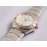 Omega 29mm Dial Diamond Steel Strap Watch Rose Gold