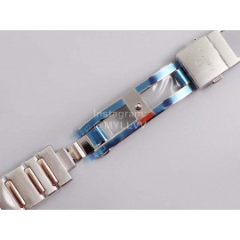 Omega 29mm Dial Diamond Steel Strap Watch Rose Gold