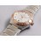 Omega 29mm Dial Steel Strap Watch Rose Gold