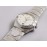 Omega 29mm Dial Diamond Steel Strap Watch Silver