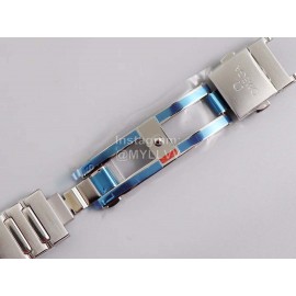 Omega 29mm Dial Diamond Steel Strap Watch Silver