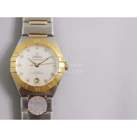 Omega Fashion 29mm Dial Steel Strap Watch