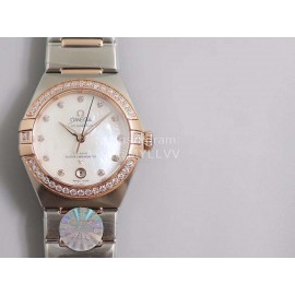 Omega New 29mm Dial Steel Strap Watch