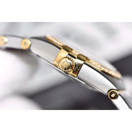 Omega 28mm Dial Steel Strap Diamond Watch