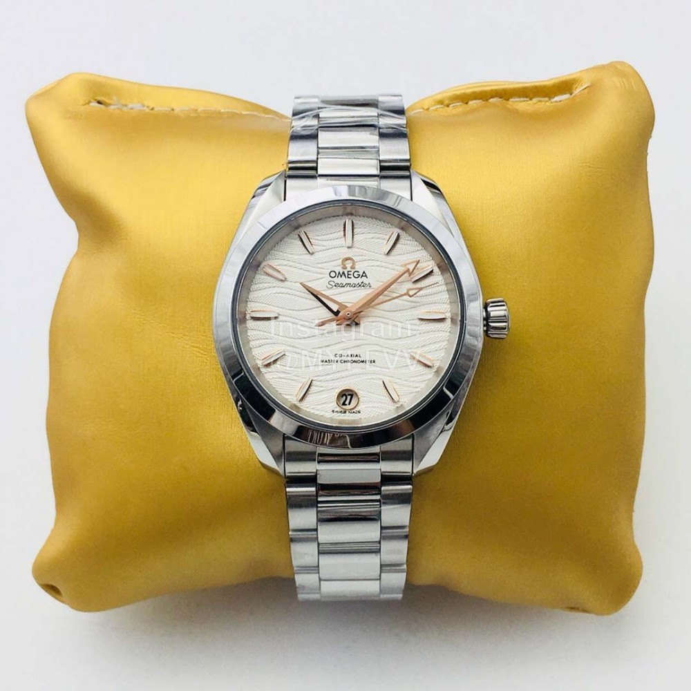 Omega Vs Factory 316l Steel Case Mechanical Watch For Women