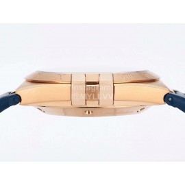 Omega 316l Steel Case 39mm Blue Dial Watch