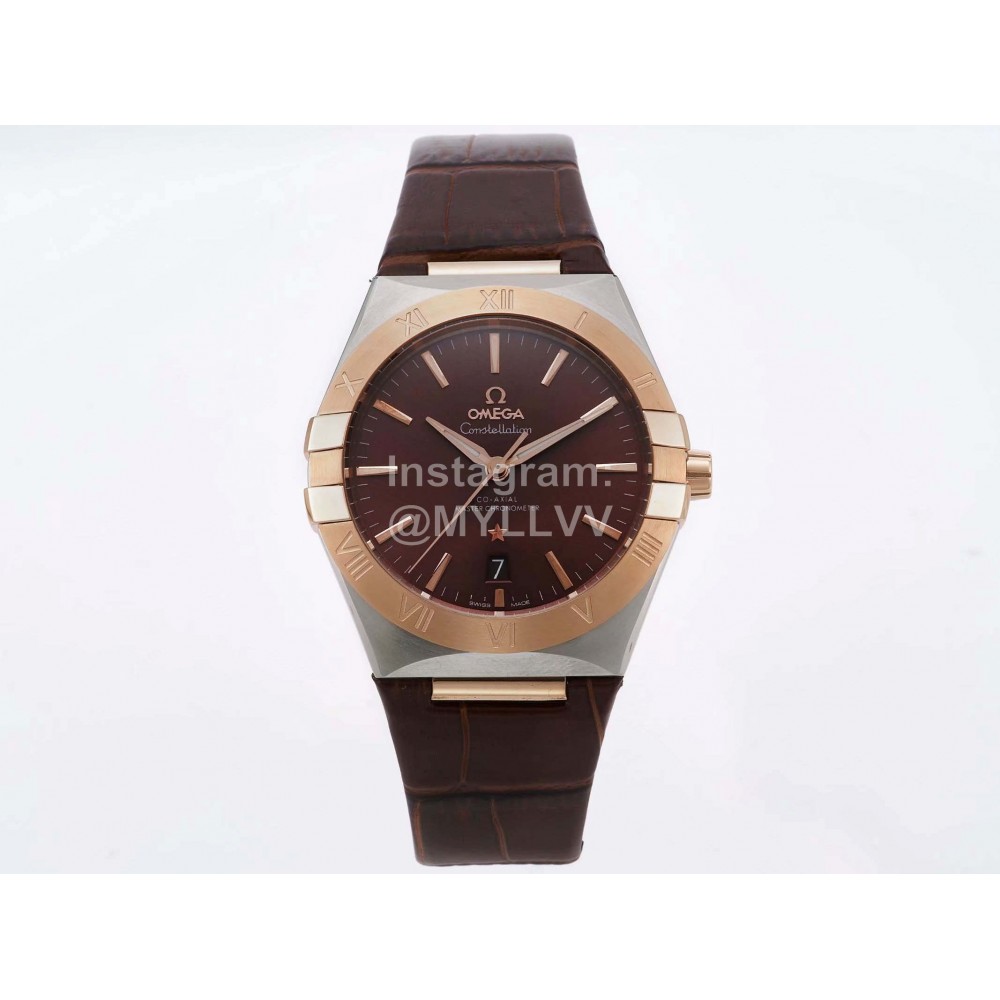 Omega 316l Steel Case 39mm Dial Watch