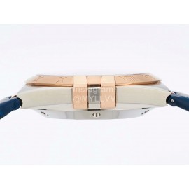 Omega 39mm Blue Dial 316l Steel Case Watch