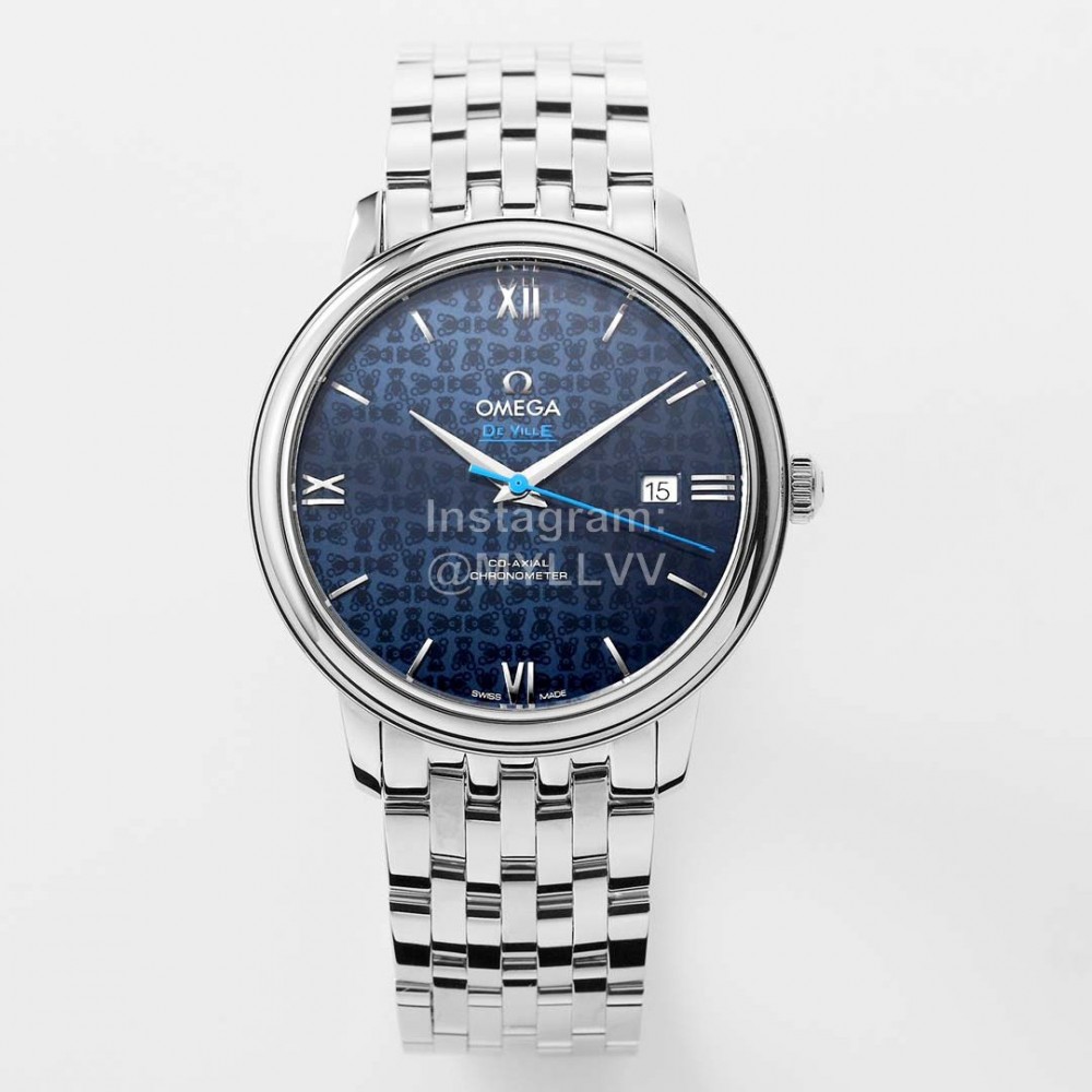 Omega 316l Steel Case Steel Strap Watch