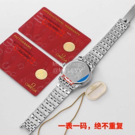 Omega 316l Steel Case Steel Strap Watch