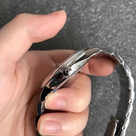 Omega 316l Steel Case Sapphire Crystal Watch Black