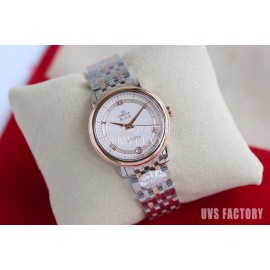 Omega New Roman Numeral Dial Steel Strap Watch