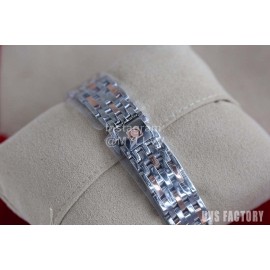 Omega Fashion Roman Numeral Dial Steel Strap Watch