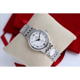 Omega Steel Strap Roman Numeral Dial Watch