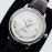 Omega New Leather Strap 316l Steel Case Watch