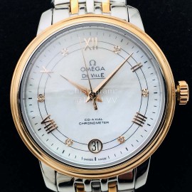 Omega Steel Strap Sapphire Crystal Watch