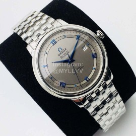 Omega Sapphire Crystal Steel Strap Watch 