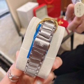 Omega Ladymatic New Diamond Sapphire Crystal Watch