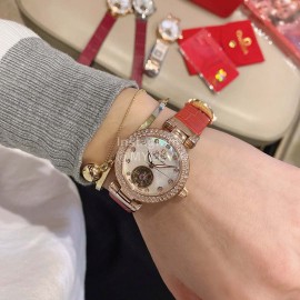 Omega Ladymatic Fashion Sapphire Crystal Diamond Watch