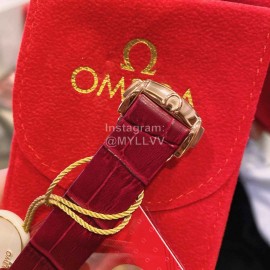 Omega Ladymatic New Sapphire Crystal Diamond Watch