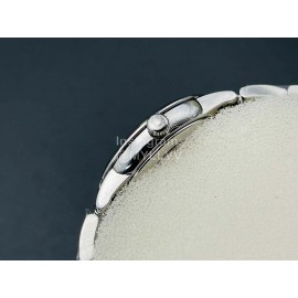 Omega Qtq Factory Sapphire Crystal Steel Strap Watch Silver