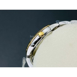 Omega Qtq Factory Sapphire Crystal Steel Strap Watch Gold