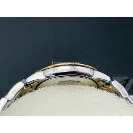 Omega Qtq Factory Sapphire Crystal Steel Strap Watch Gold